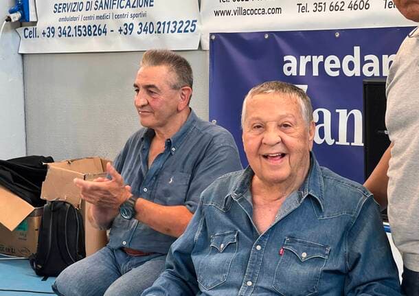 Laveno Mombello - A Laveno le Olimpiadi della terza età, ospite a sorpresa Renato Pozzetto -  - Varese News