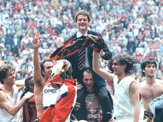 Milano, Fabio Capello compie 80 anni: Galliani, Baresi e Braida con Allegri celebrano il tecnico che ha fatto la storia rossonera