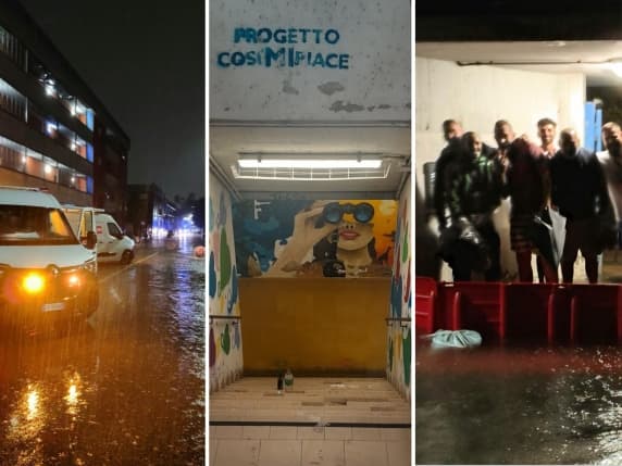 Maltempo a Milano, il livello dei fiumi è alto dopo i temporali: il Lambro esonda, poi rientra. Il Seveso in condizioni critiche ma non è servita la vasca