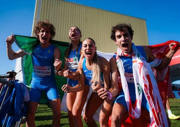 Atletica Leggera - Arese decisivo nella staffetta: l’Italia è ancora d’oro agli Europei di cross - Sport - Varese News