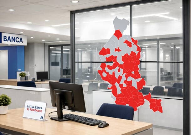 Economia - La mappa delle banche nel Varesotto: il settore perde mille bancari e un terzo dei comuni serviti -  - Varese News