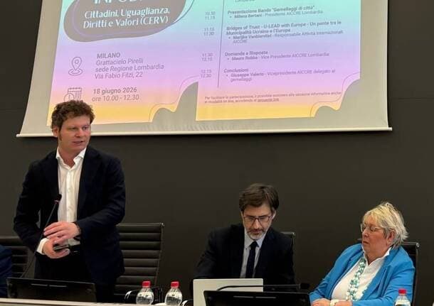 Milano - «L’Europa si costruisce nei territori»: Bianchi (ANCI Lombardia) ai Comuni lombardi sulle opportunità europee -  - Varese News