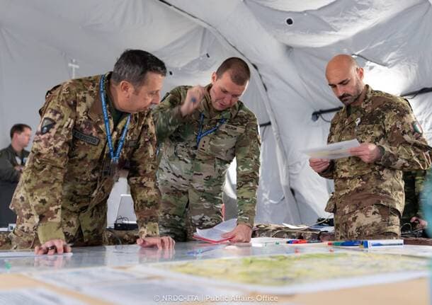 Solbiate Olona - Alla Caserma Nato di Solbiate Olona, la validazione del “Joint Air-Ground Integration Centre” -  - Varese News