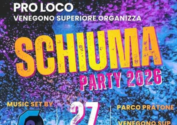 Venegono Superiore - Al Parco Pratone di Venegono Superiore arriva lo “Schiuma Party 2026” con la Pro Loco -  - Varese News