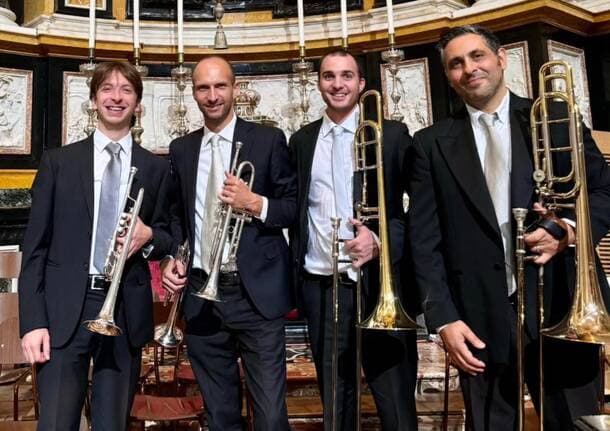 MUSICUVIA 2026 - Le più belle colonne sonore del cinema con il FantaBrass Quartet: a Duno arriva la magia degli ottoni - Tempo libero - Varese News