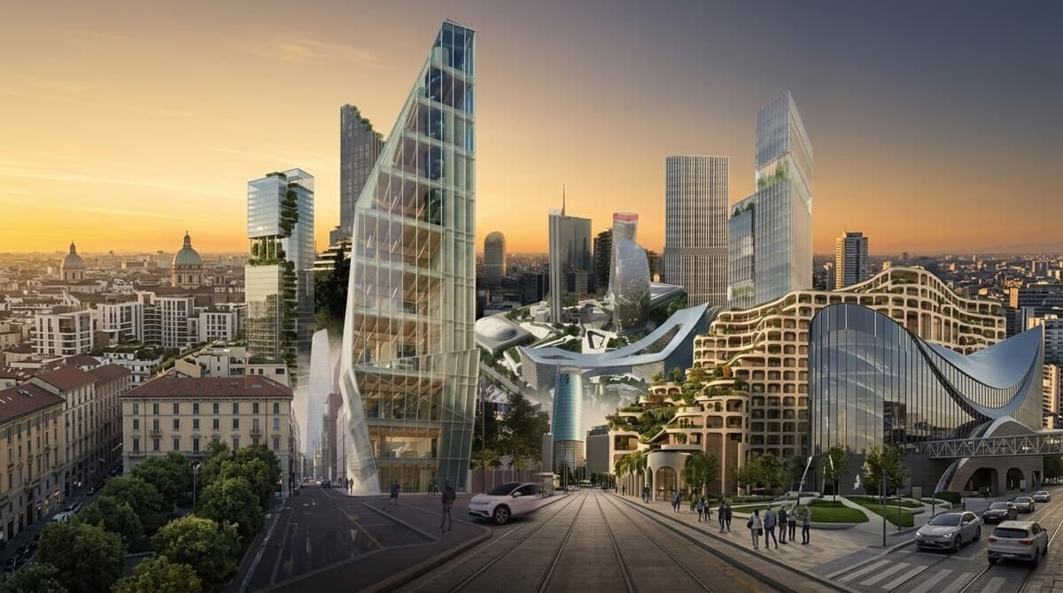 Il nuovo skyline di Milano: la mappa di tutti i grattacieli e i cantieri che entro il 2028 trasformeranno la città