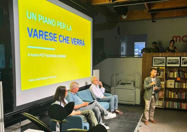 Varese - Meno cemento, più alberi e città resiliente: l’assessore Civati presenta il nuovo Pgt di Varese a “Materia” -  - Varese News