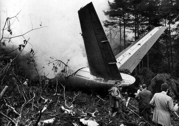 Malpensa - Cinquantotto anni fa l’incidente aereo di Cuirone: il DC-8 precipitato nella tempesta a nord di Malpensa - Archivio - Varese News