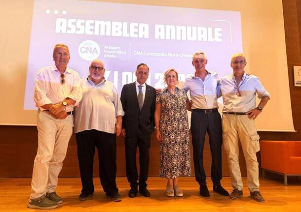 Vertemate con Minoprio - Prima Assemblea annuale di CNA Lombardia Nord-Ovest: positivo il bilancio del primo anno di attività -  - Varese News