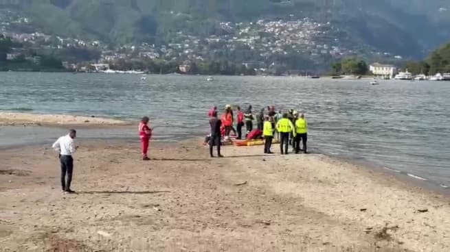 Il video dal lago di Como dove è scomparsa la bambina di 10 anni: le squadre di soccorso sul posto