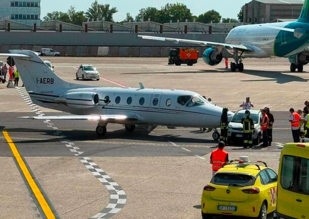 Malpensa-Linate - Urto tra un aereo privato e un’auto a Linate, due voli deviati a Malpensa e Orio al Serio -  - Varese News