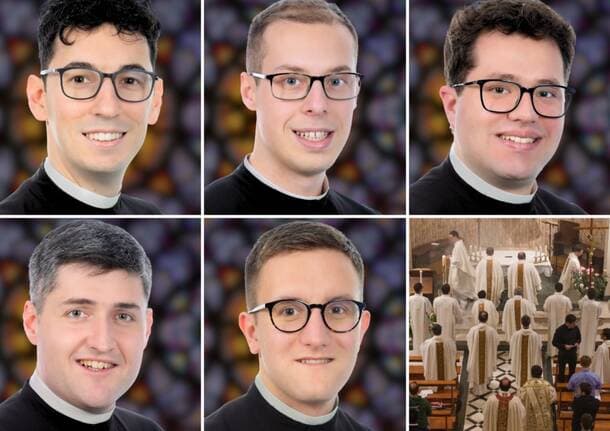 Diocesi - Monsignor Delpini assegna le parrocchie: le destinazioni dei cinque nuovi preti della Provincia Varese -  - Varese News