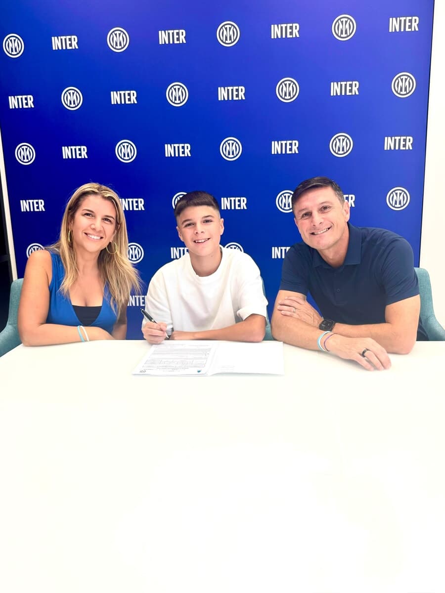 Un altro Zanetti in nerazzurro: il figlio di Javier firma ufficialmente per l'Inter