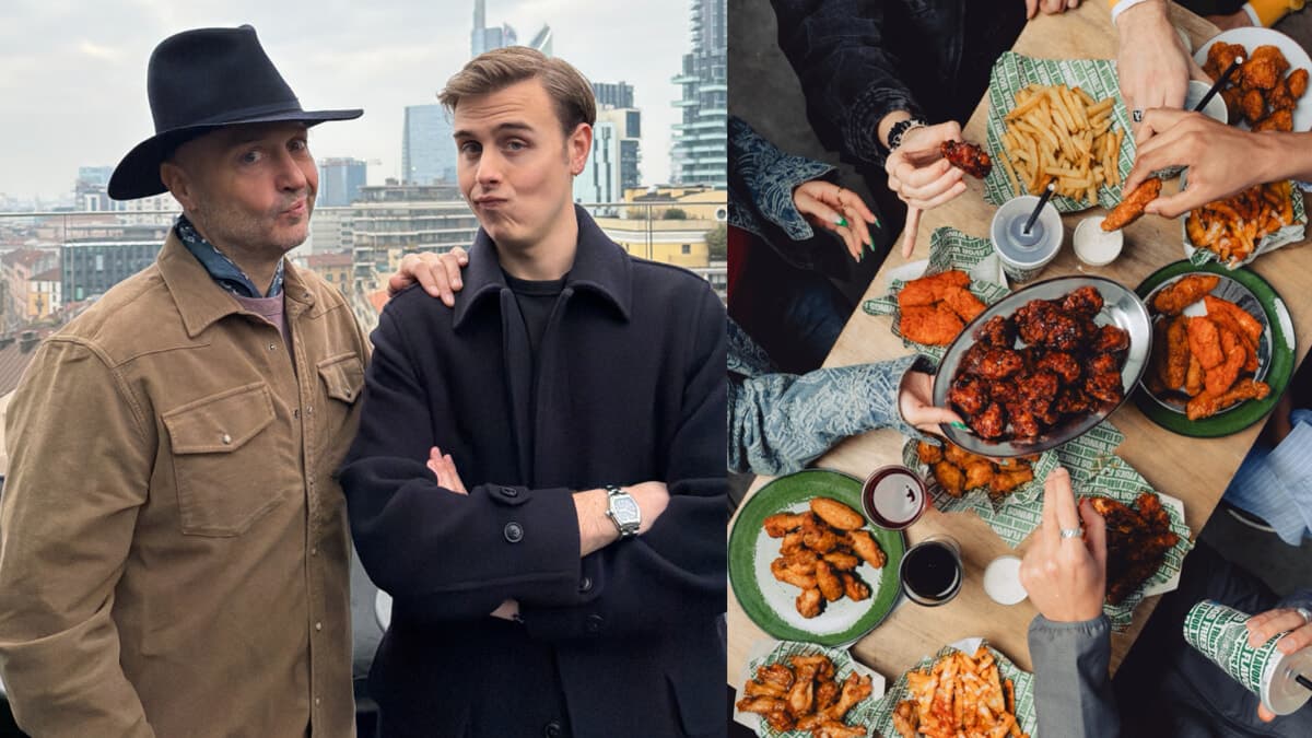 Joe Bastianich apre il suo primo ristorante di sole alette di pollo in Italia a Milano (assieme a suo figlio)