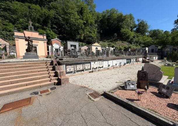 Porto Ceresio - Al via i lavori di riqualificazione al cimitero di Porto Ceresio -  - Varese News