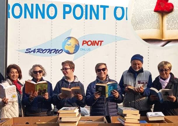 Saronno - Torna il “Mercatino del libro” in piazzetta Schuster per sostenere le attività di Saronno Point - Archivio - Varese News