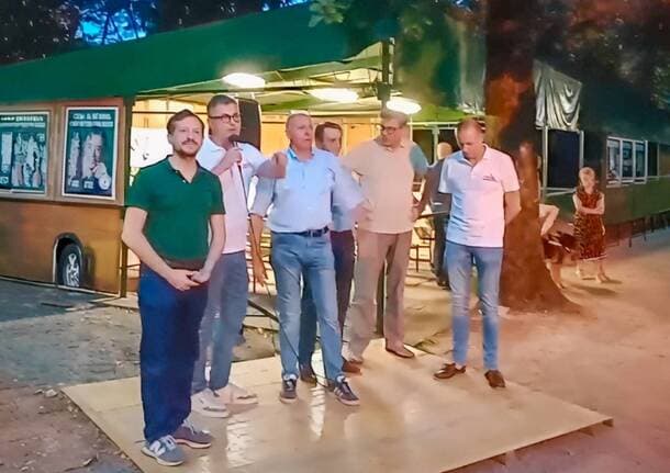 Oggiona con Santo Stefano - Giorgetti chiude il weekend di festa della Lega ad Oggiona: “Si apre una stagione di elezioni, le nostre persone più valide si facciano avanti” -  - Varese News