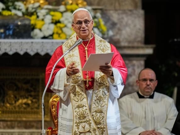Leone XIV a Pavia nella Basilica di Agostino: «Il suo messaggio di pace importante per il mondo di oggi. La Chiesa annunci il Vangelo senza dividersi»