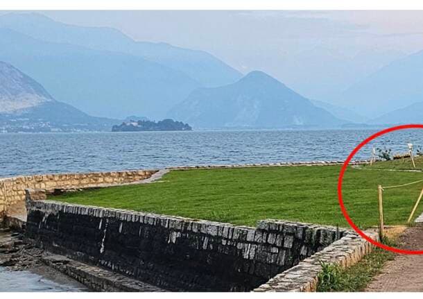 Laveno Mombello - Molo Sironi a Cerro di Laveno, Civitas denuncia: “ancora materiali pericolosi nel Lago” -  - Varese News