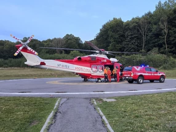 Como, famiglia attaccata da un branco di cavalli sul Monte Generoso: ferito il cane, recuperati dai vigili del fuoco