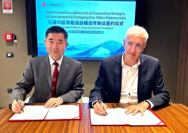  - L’alleanza degli aeroporti di Milano con Chongqing, l’aeroporto cinese da 50 milioni di passeggeri - Archivio - Varese News