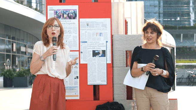 Donne lavoro e meritocrazia: il dibattito de «La Città delle Idee» in piazza Gae Aulenti