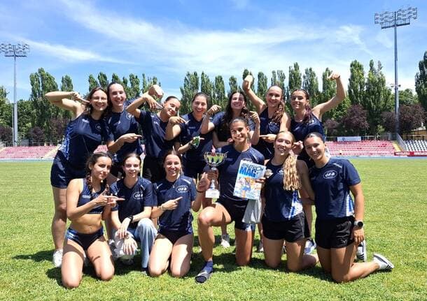 Saronno - Atletica, grande risultato per le ragazze dell’OSA Saronno quarte nella Finale B dei Campionati di società - Archivio - Varese News