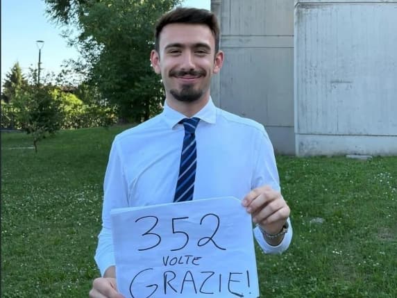 Federico Verdoliva, 20 anni, il più giovane presidente di un Consiglio comunale in Italia: «Noi giovani dobbiamo metterci la faccia. E in politica trovi anche amici»
