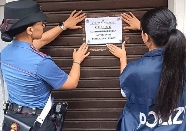 Samarate - La Polizia di Stato di Varese ha chiuso per una settimana un bar di Samarate - Gallarate/Malpensa - Varese News