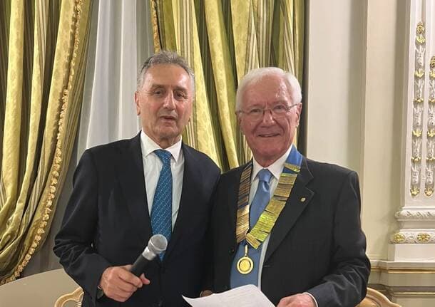 Vizzola Ticino - Al Rotary Club La Malpensa il passaggio di presidenza tra l’ing. Remo Mazzetti e l’ing. Franco De Bernardi - Gallarate/Malpensa - Varese News