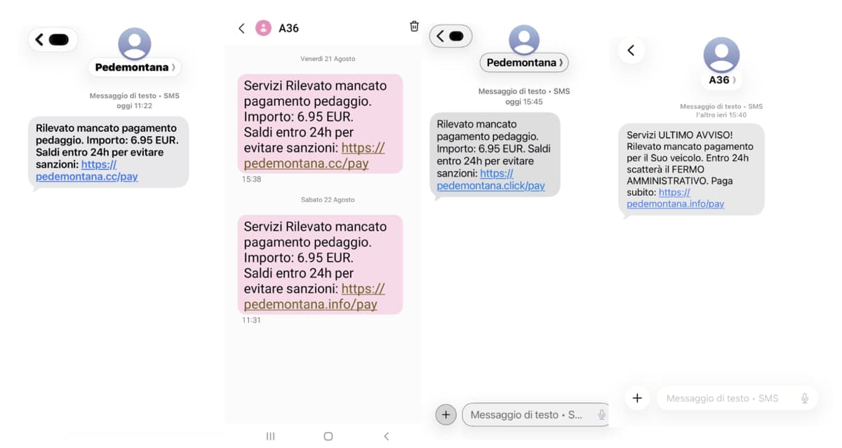 Come funziona la truffa del "falso pedaggio" della Pedemontana