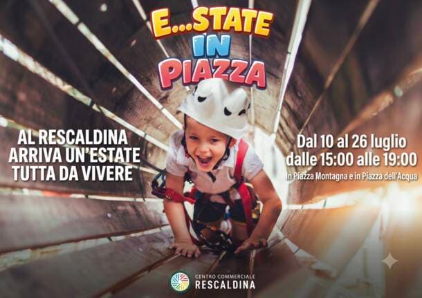 Rescaldina - news sponsorizzata - Al Centro Commerciale Rescaldina arriva l’estate: dal 10 luglio avventure e giochi gratuiti per bambini - Archivio - Varese News