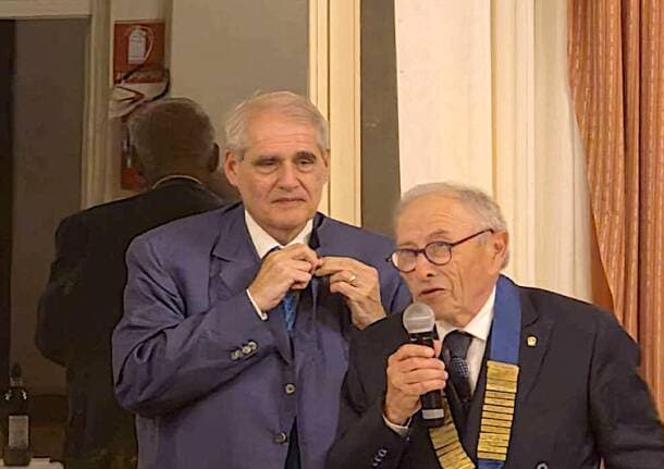 Varese - Cambio della guardia al Rotary Varese Ceresio: Piergiorgio Zanazza è il nuovo presidente -  - Varese News
