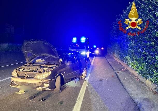 Brenta - Perde il controllo dell’auto e finisce contro il guardrail sulla Statale 394 a Brenta -  - Varese News