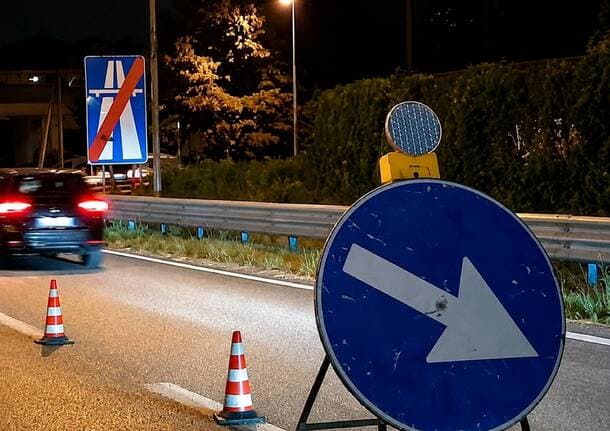 Viabilità - Chiusure notturne sulla SP35 Milano-Meda per lavori e modifica della linea elettrica - Lombardia - Varese News