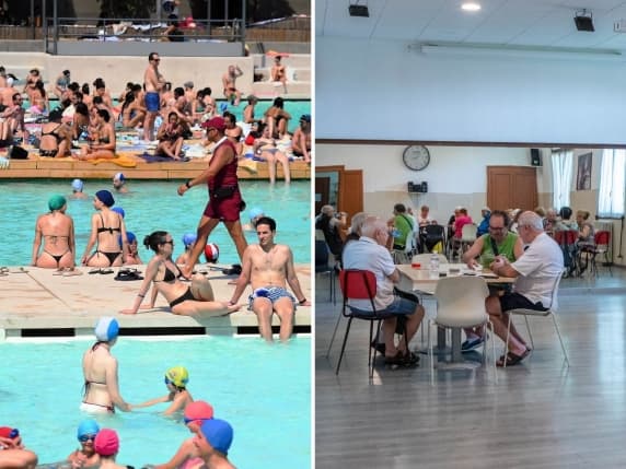Caldo record a Milano, sfiorati i 40 gradi. La mappa «anti afa» in città: dalle piscine alle Case di quartiere