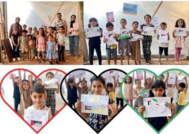 Castronno - A Materia la mostra “Heart of Gaza”: i disegni dei bambini raccontano la vita nella Striscia -  - Varese News