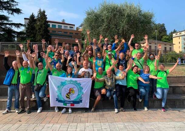 Marchirolo - Da Marchirolo a Roma in sella per celebrare gli 80 anni della Vespa - Varese Laghi - Varese News