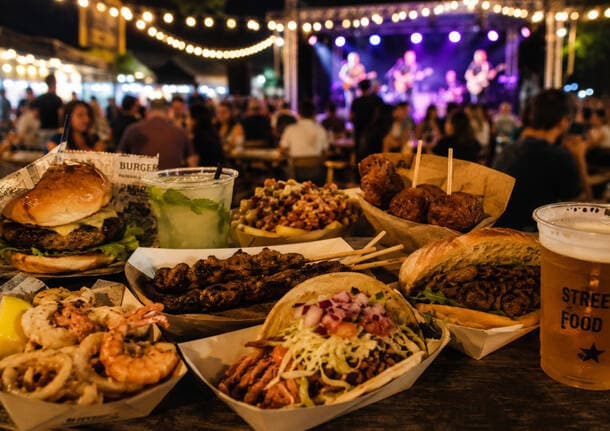 Malnate - Evento sponsorizzato - Hamburger, arrosticini e tributi a Vasco e Ligabue: a Malnate torna lo Street Food & Music Festival - Tempo libero - Varese News