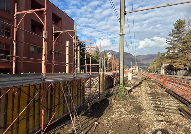 Gemonio - Nuova stazione e ponti: il punto sul raddoppio ferroviario tra Gemonio e Cittiglio -  - Varese News