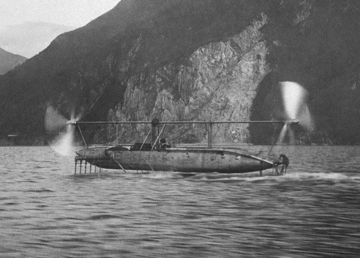 Enrico Forlanini, il genio milanese che fece volare il futuro: dall’elicottero all’aliscafo, il video