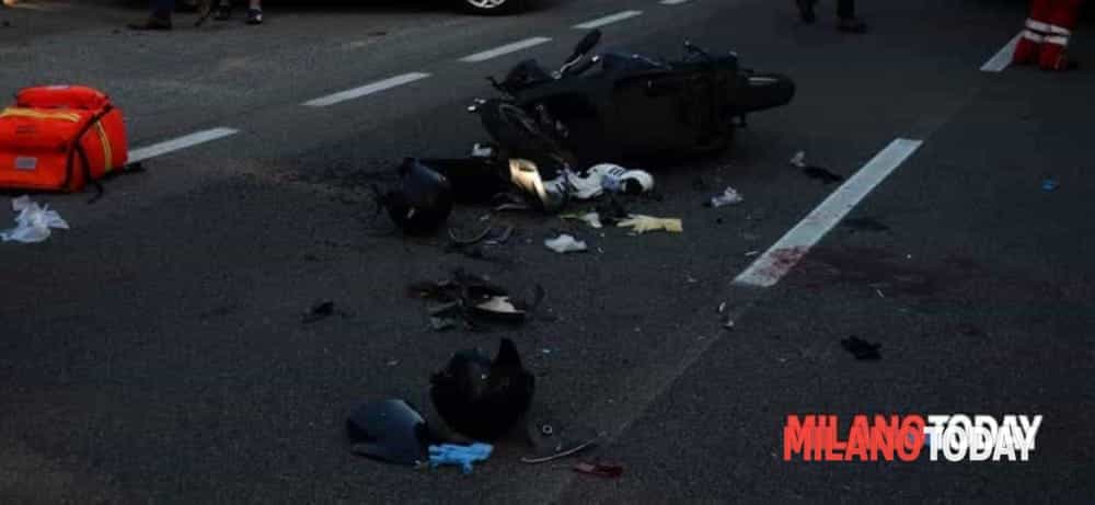 Perde il controllo della moto e si schianta a terra: motociclista grave al Niguarda. L'incidente nel Milanese