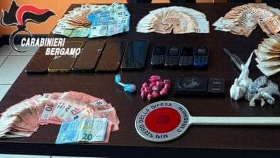 Droga nel parco a Cividate: tre arresti, uno era ricercato per omicidio