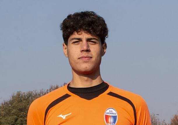 Calcio - Caronnese, confermata la presenza del giovane portiere Nicolò Colombo - Archivio - Varese News