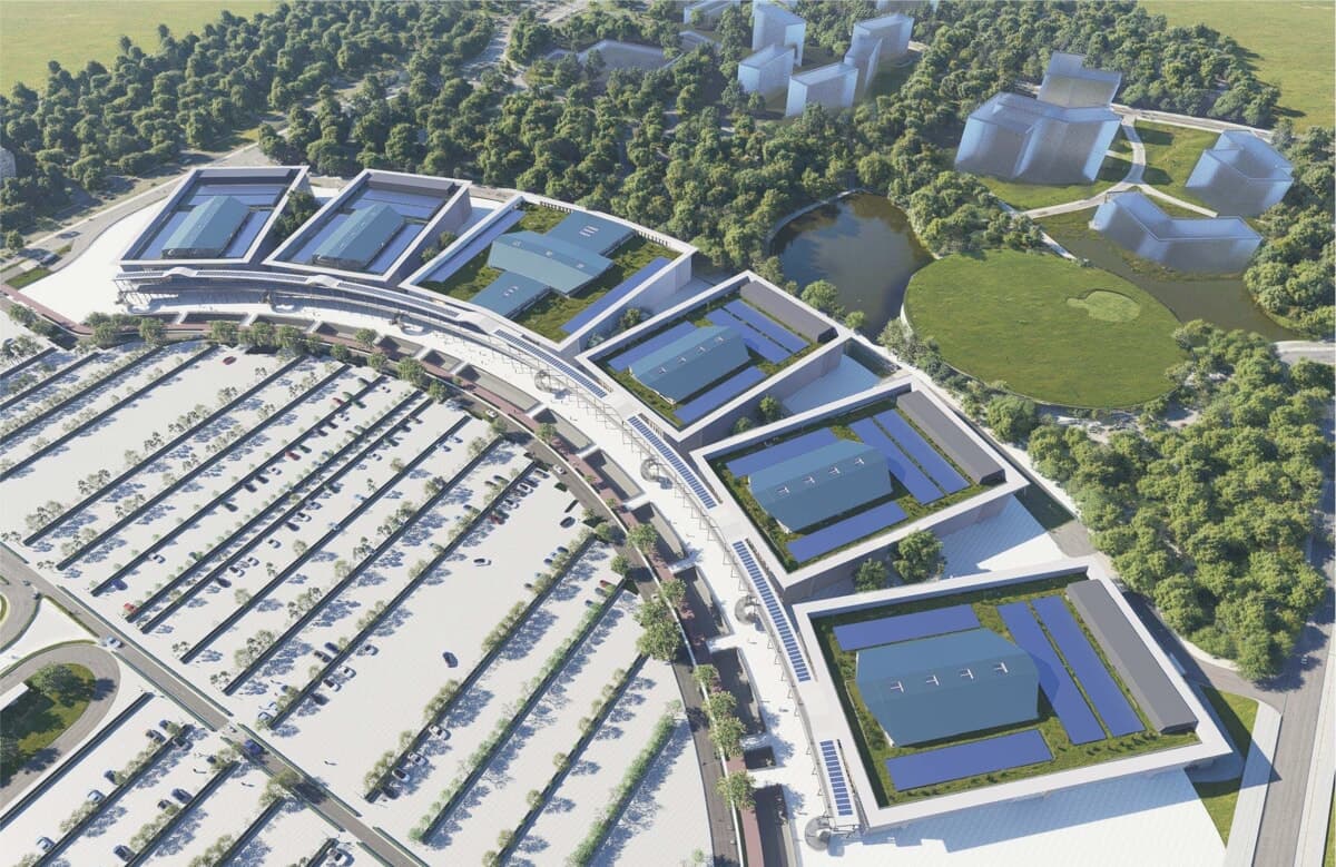 Un laghetto, un parco, sei altri edifici con negozi e uffici: cosa nascerà vicino a 'Il Centro' di Arese