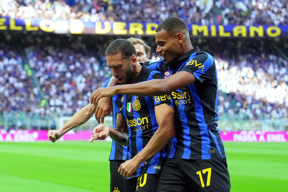 Video gol e highlights Inter-Monza 4-1: a segno Calhanoglu, Esposito, Bisseck e Zielinski