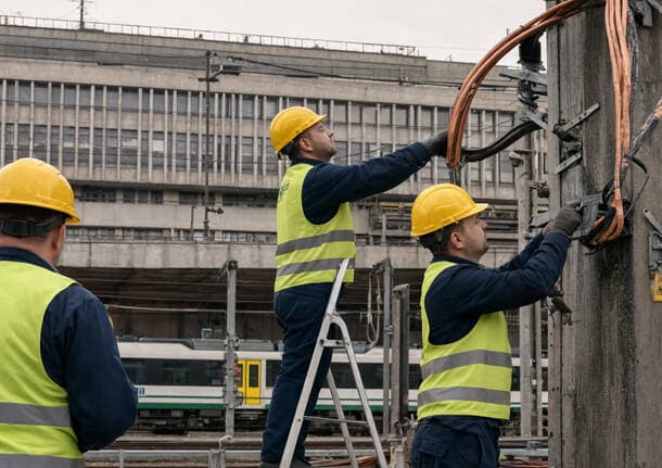 Busto Arsizio - Tranciati i cavi della ferrovia per un tentato furto di rame a Busto Arsizio: treni cancellati verso Malpensa, Gallarate e Novara -  - Varese News