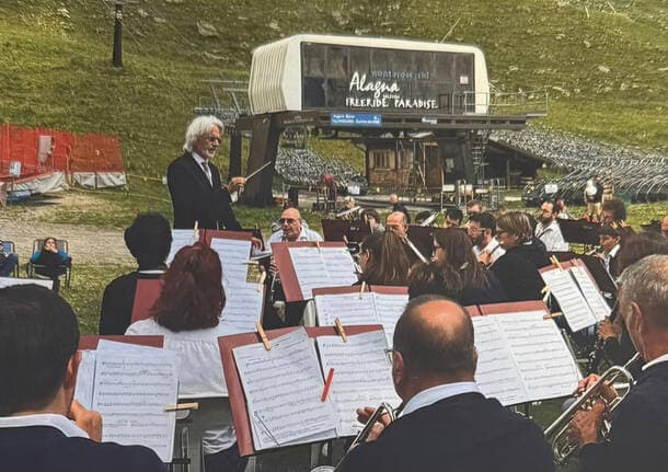 Eventi - La Banda Santa Cecilia di Castellanza porta la musica a 2.036 metri: concerto in quota a Pianalunga - Archivio - Varese News