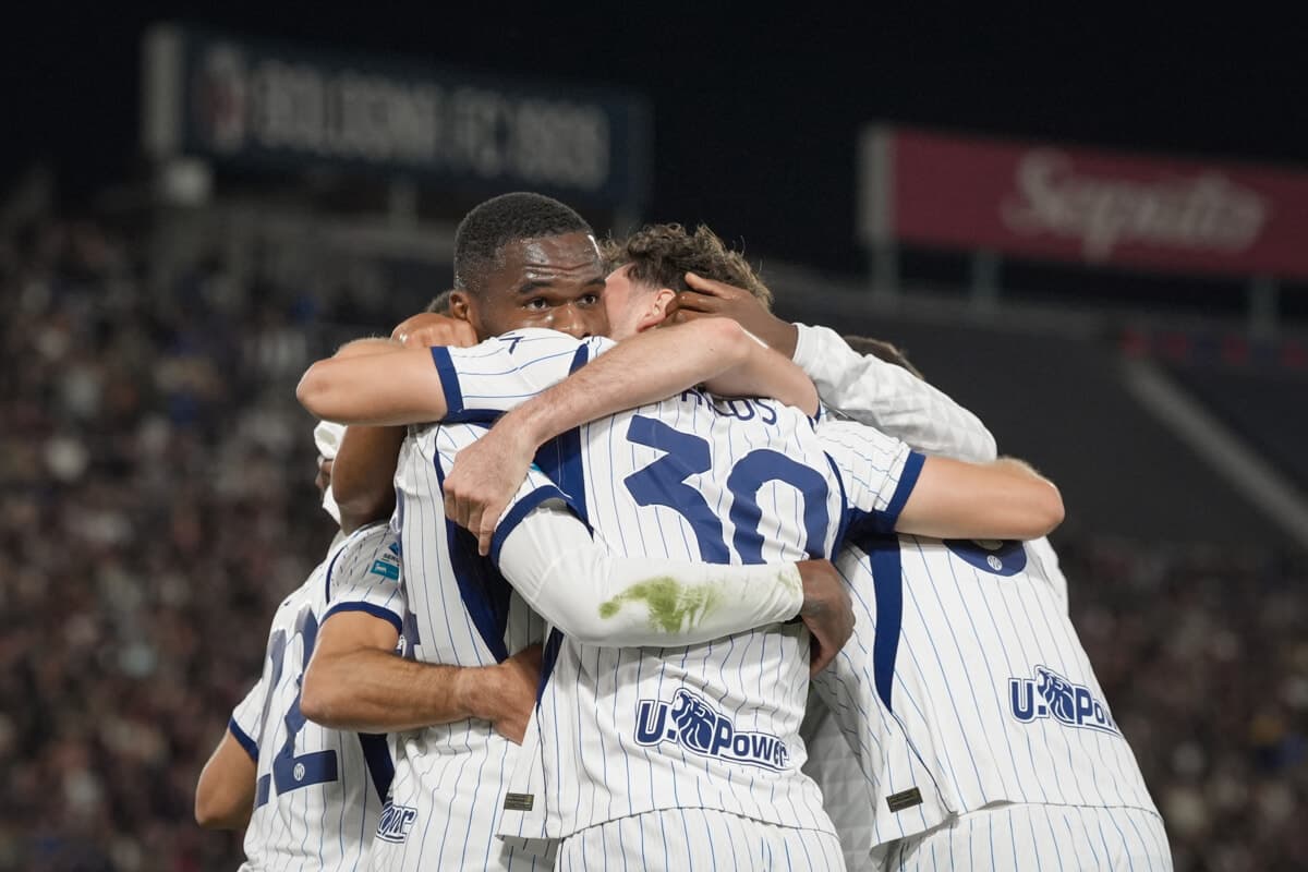 Video gol e highlights Bologna-Inter, 1-3: a segno Thuram, Carlos Augusto e Bonny