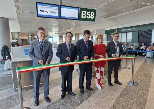 Malpensa - Debutta il nuovo volo Air China da Milano Malpensa a Pechino Daxing - Gallarate/Malpensa - Varese News